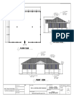 Warehouse Project Structural Plan and Floor Plan PDF