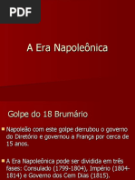A Era NapoleÃ´nica