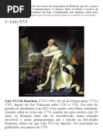 6 PERSONAGENS DA REVO FRANCESA