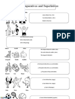 Comparative and Superlative Worksheet