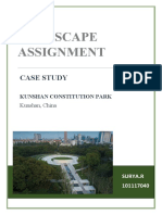 KUNSHAN CONSTITUTION PARK Landscape Case Study