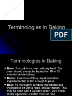 Baking Terminologies Explained