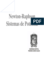 Solución de sistemas de potencia utilizando el método de Newton-Raphson