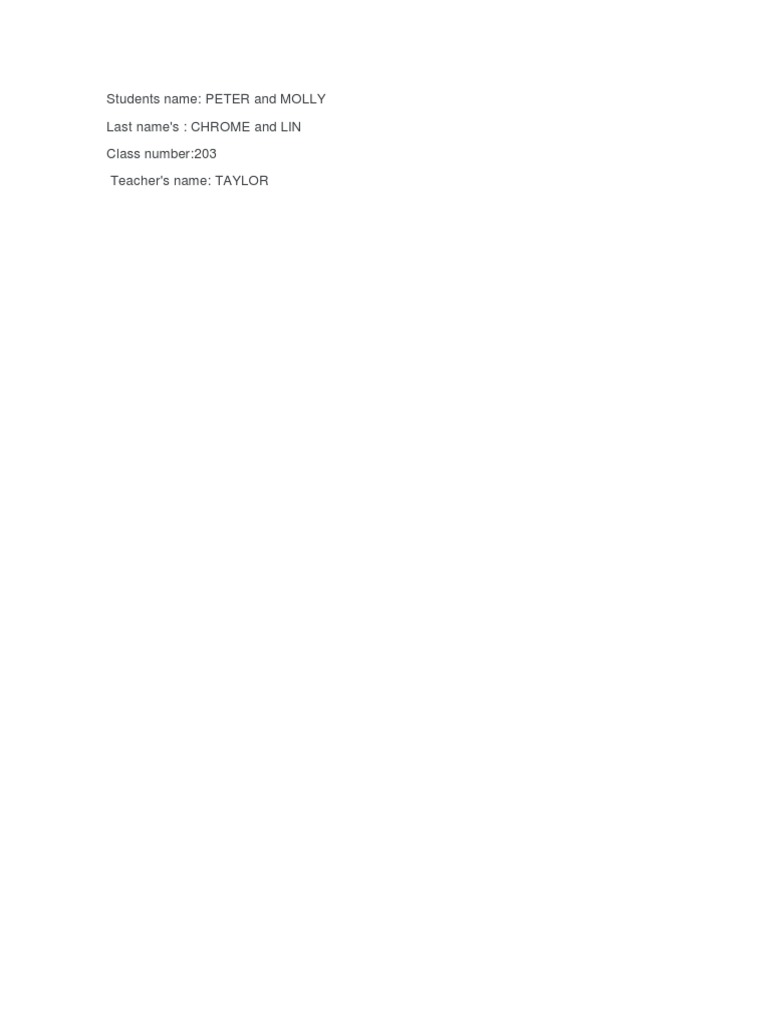 Students Name PDF | PDF