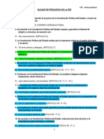 Banco de Preguntas Constitucion PDF