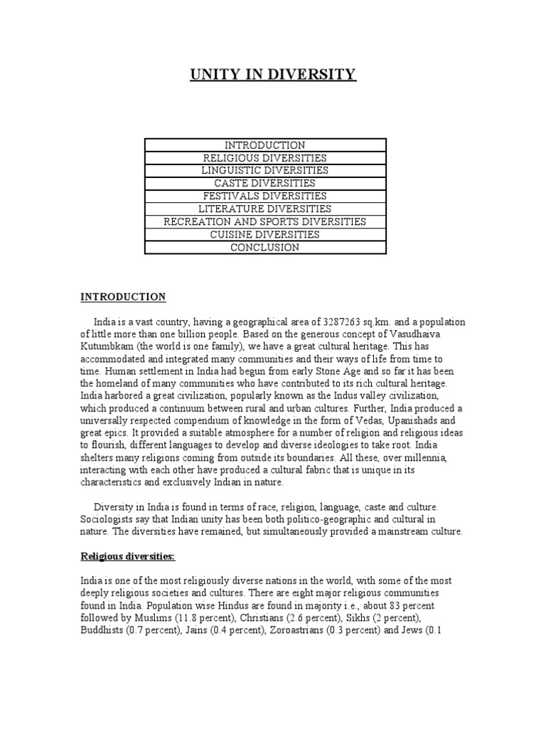 India multicultural country picture