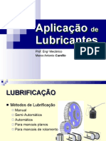 Métodos Aplicação de Lubrificantes