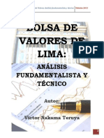 Bolsa de Valores de Lima Análisis Fundamentalista y Técnico - Víctor Nakama.pdf