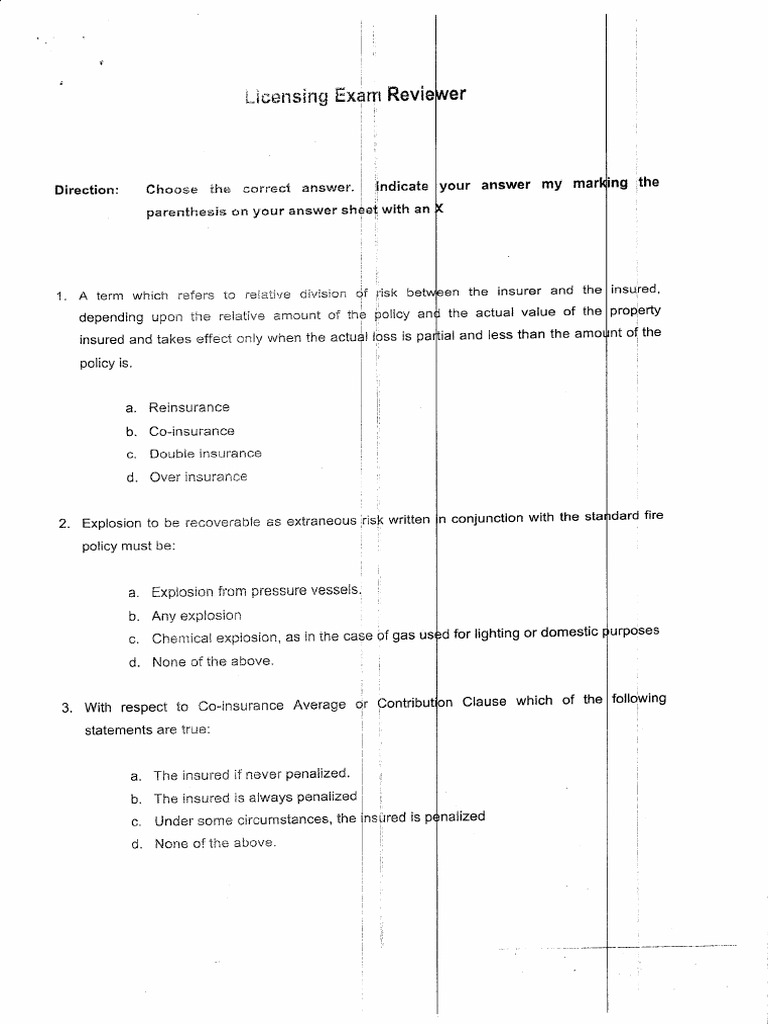 Insurance Review | PDF