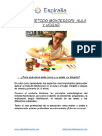 Info Curso Montessori