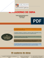 Cuaderno de Obra