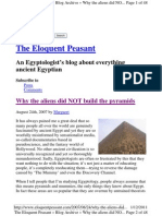 The Pyramid Was Built by Human Engineers