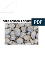 Cold Bonded Aggregate