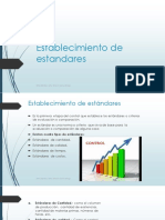 17ma - Sem. PPT - Establecimiento de Estandares PDF