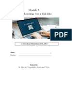 MODULE 3 Online Learning