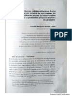C. Pluralismos Epistemológicos Hacia La Valoración Teórica de Los Saberes de Acción Claudia Mosquera PDF