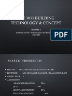 Chapter 1 - Introduction To Building Technology