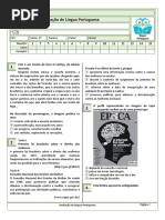 Prova de interpretação 3º ano - Lição Prática