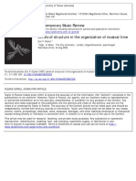 Clarke_Levels of structure in the organization of musical time_1987