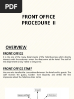 Question and Answers For FRONT OFFICE SERVICES NC II | PDF | Credit ...