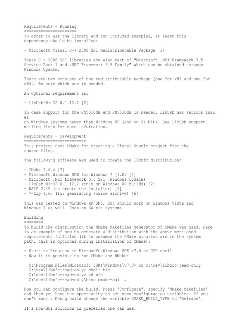 CMake GUI Setup for Windows | PDF | Microsoft Windows | Library (Computing)