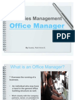 Office Managers - Facilities Management