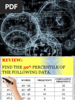 Percentile Rank