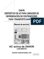 Manual de servicio Daikin AC unidades refrigeración contenedores