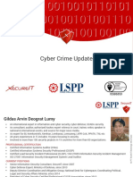 Cyber Crime Update: Kegiatan, Tanggal, Lokasi