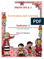 Curriculum and Learning Indicators
