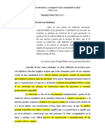 El Sentido de Las Normas - Articulo para Comentar