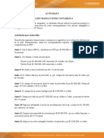 Transacciones contables y dilemas éticos