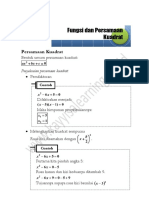 Fungsi Dan Persamaan Kuadrat 2