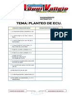Planteo Ecuaciones PDF
