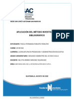 Aplicación de Método Investigativo PDF