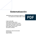 Sistematización 2009 - 2010