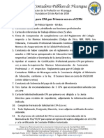 Requisitos - Cpa Por - Primera - Vez PDF