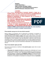 Tipos de Mecanizado. Aula Virtual. 4° Tarea,, 13 Abril 2020, Si. Ok