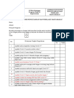 Pengetahuan dan Perilaku Masyarakat tentang Covid-19