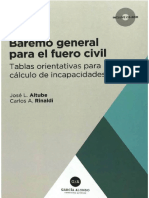 Baremo General para El Fuero Civil. 2020. Altube. Rinaldi22