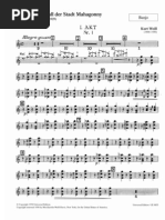 Aufstieg Und Fall Der Stadt Mahagonny Hermann Naumann 1961 Theatre Poster Poster Art Brecht