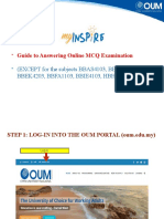 MCQ - ENG - Step by Step Online MCQ myINSPIRE