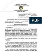 (2018) Sentencia Nro. 010 - Febrero 05 de 2018 (Juan David Ponce Holguín y Otro vs. Alexander Von Humboldt) - 2018-00014-00