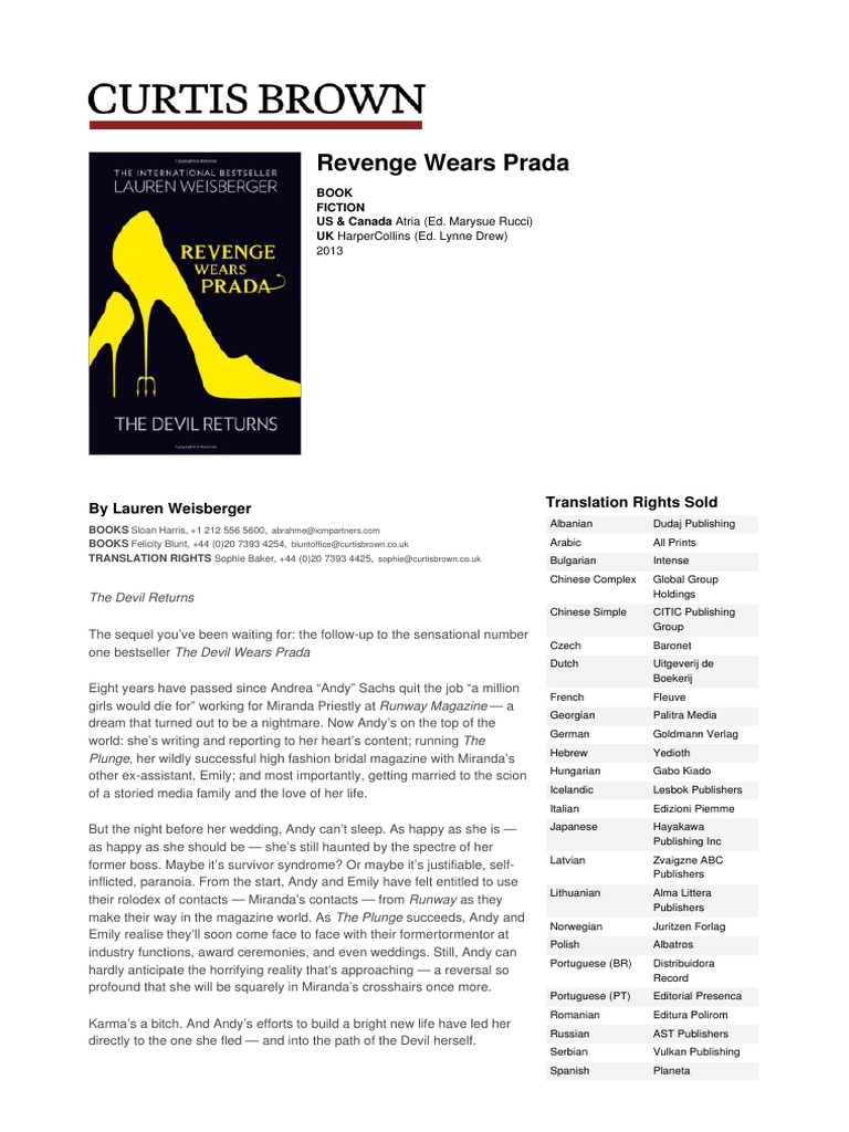 Revenge Wears Prada PDF PDF Publishing