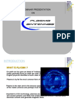 Plasma Antenna: A Seminar Presentation ON