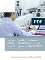 Communication Between Simatic Wincc Industrial Data Bridge and Simatic S7
