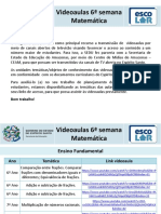 Matemática - videoaulas - 6ª semana - 18 a 22.5