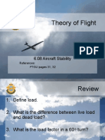 Theory of Flight: 6.08 Aircraft Stability