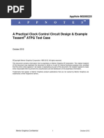 A Practical Clock Control Circuit Design & Example Tessent ATPG Test Case