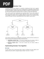 Introduction To Decision Tree: Gini Index